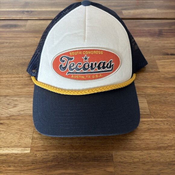 TECOVAS Trucker Hat Cap One Size Mesh Logo South Congress Austin Texas USA - Picture 4 of 11